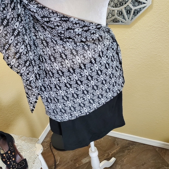 Maurice's Tribal Print Maxi Skirt sz L - Picture 4 of 8